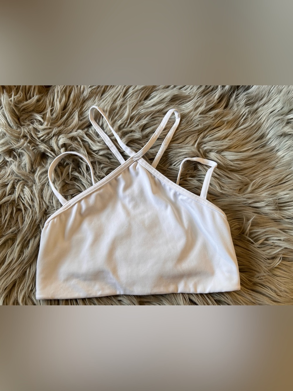 Like new Lululemon flow y strappy bra